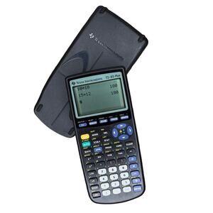 Texas Instruments TI-83 Plus Graphing Calculator W/ Slide Cover Tested Working